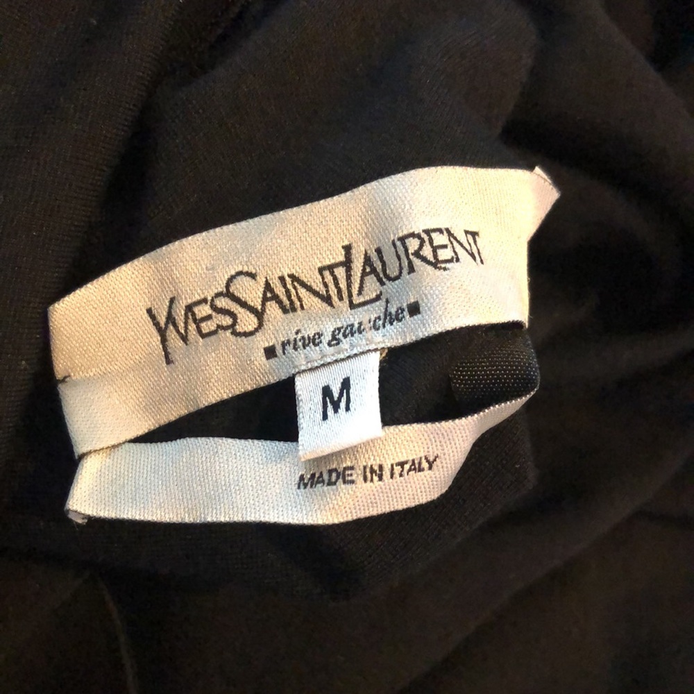 Yves Saint Laurent oversized cowl neck top - Picture 10 of 12